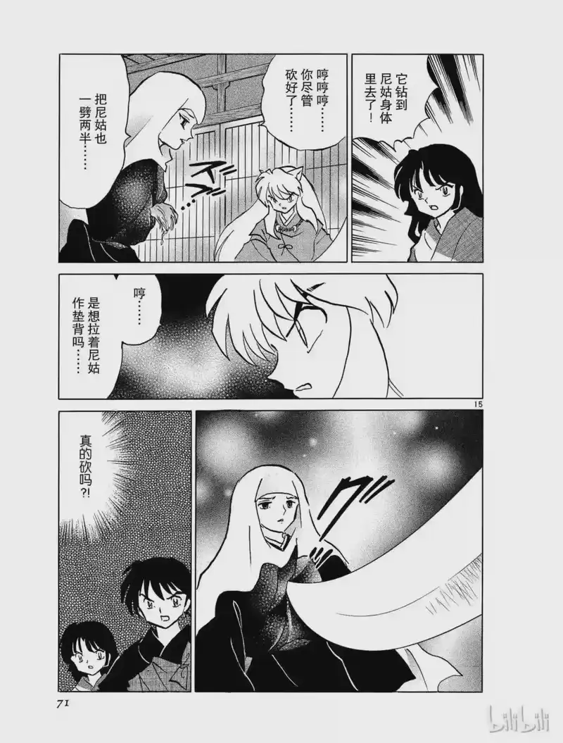 犬夜叉（WIDE版）_h 395 龙鳞铁碎牙 第15页