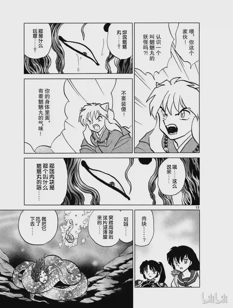 犬夜叉（WIDE版）_h 396 毒蛟 第13页