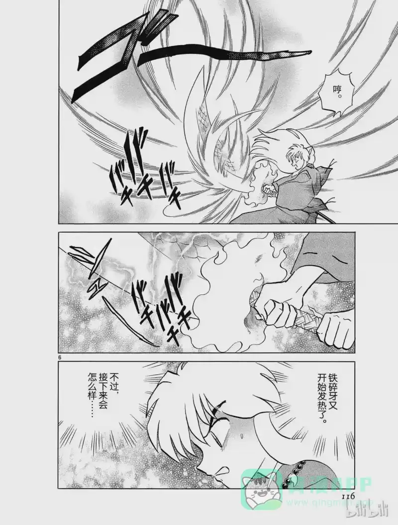 犬夜叉（WIDE版）_h 398 铁碎牙的爆发 第6页