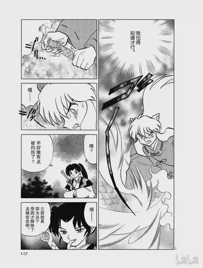 犬夜叉（WIDE版）_h 398 铁碎牙的爆发 第7页