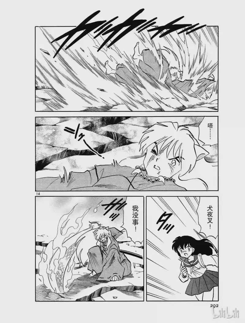 犬夜叉（WIDE版）_h 407 杀生丸的危机 第14页