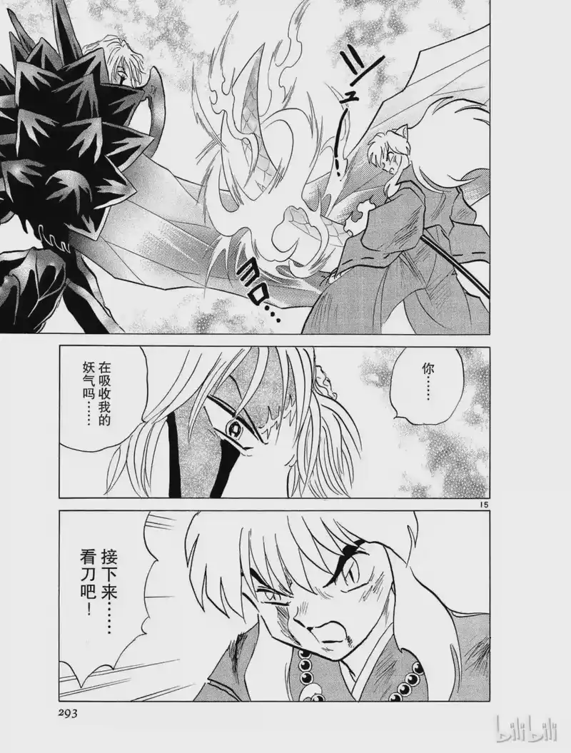 犬夜叉（WIDE版）_h 407 杀生丸的危机 第15页