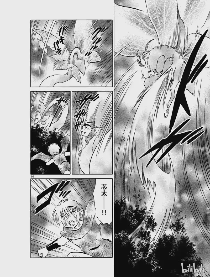 犬夜叉（WIDE版）_h 434 五雷指的威力 第14页