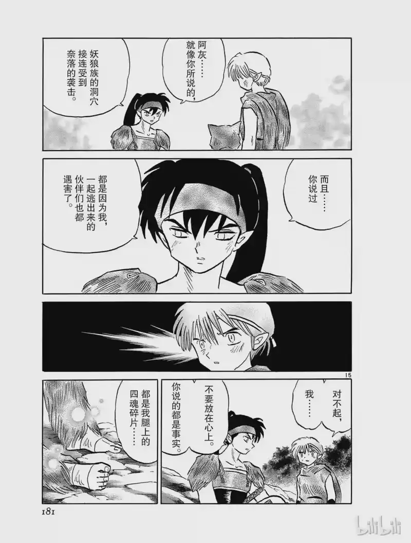 犬夜叉（WIDE版）_h 438 钢牙的决定 第15页