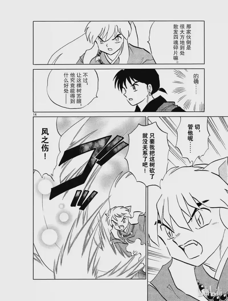 犬夜叉（WIDE版）_h 439 溶命树 第14页