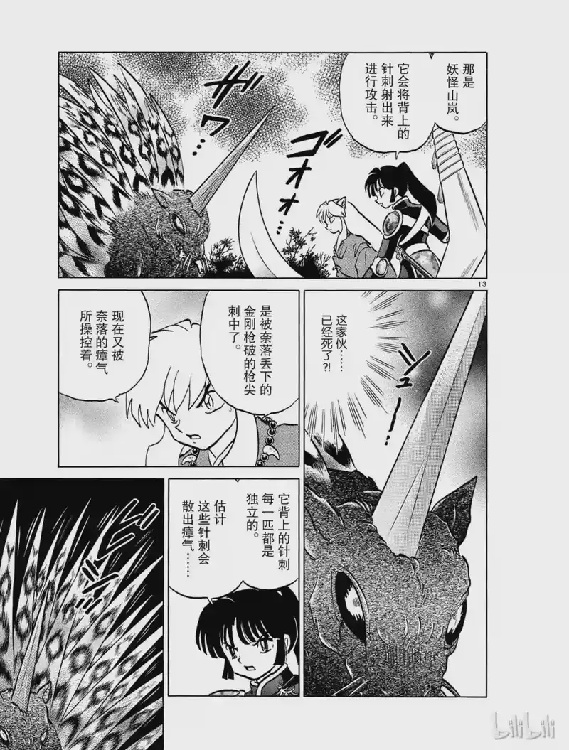 犬夜叉（WIDE版）_h 449 山岚 第13页