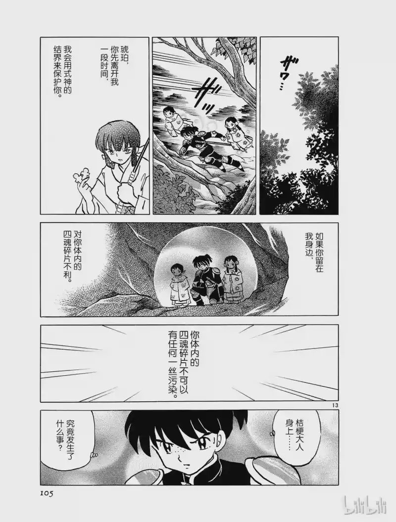 犬夜叉（WIDE版）_h 453 缠绕之丝 第13页