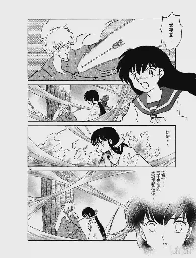 犬夜叉（WIDE版）_h 454 蜘蛛丝的另一端 第12页