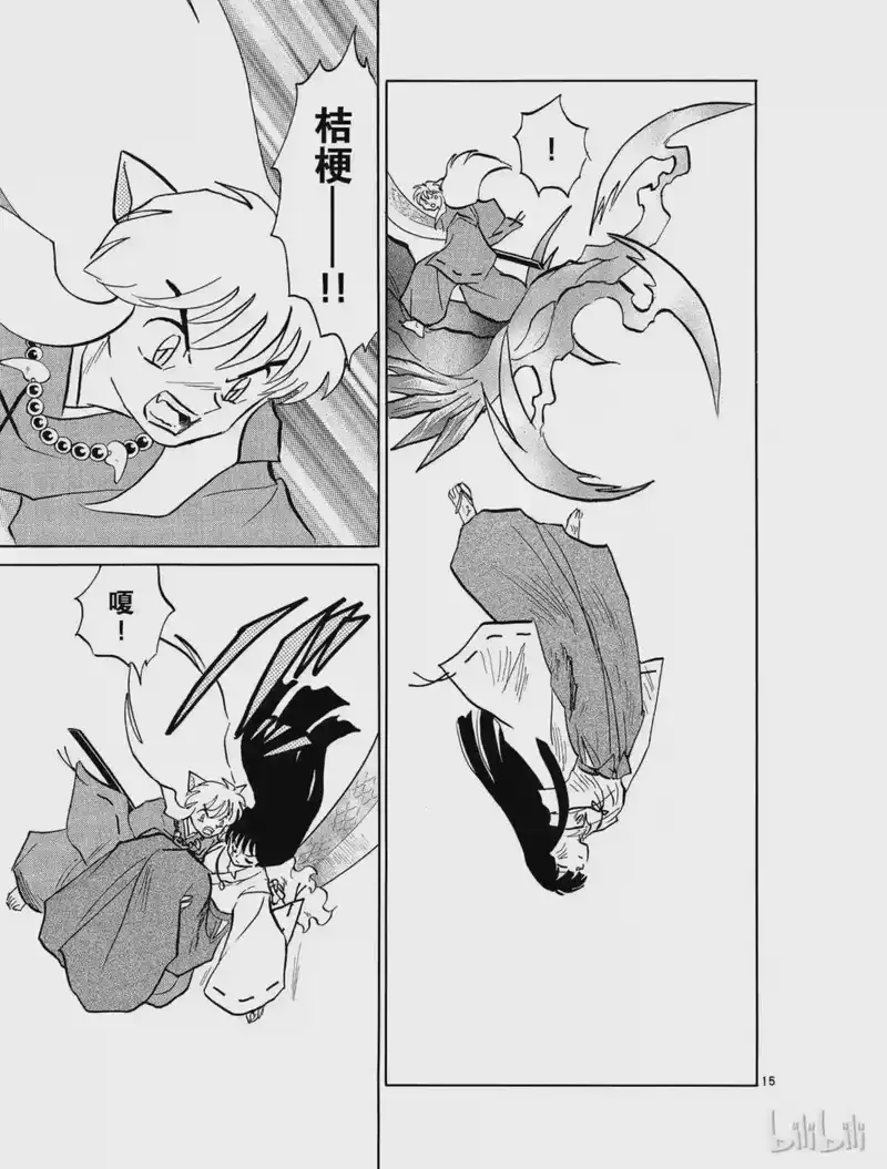 犬夜叉（WIDE版）_h 461 裂开的身体 第15页