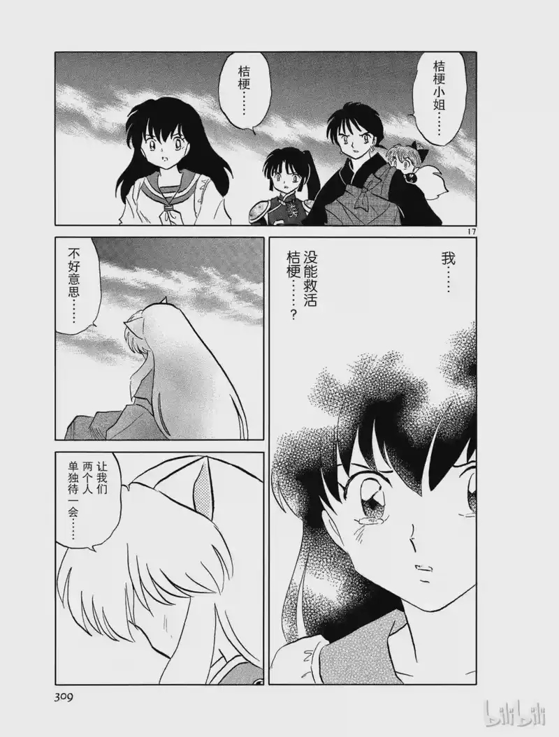 犬夜叉（WIDE版）_h 464 落日 第17页