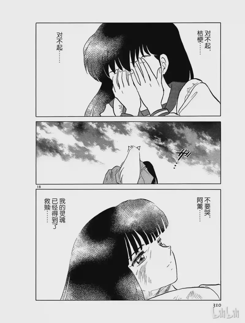 犬夜叉（WIDE版）_h 464 落日 第18页