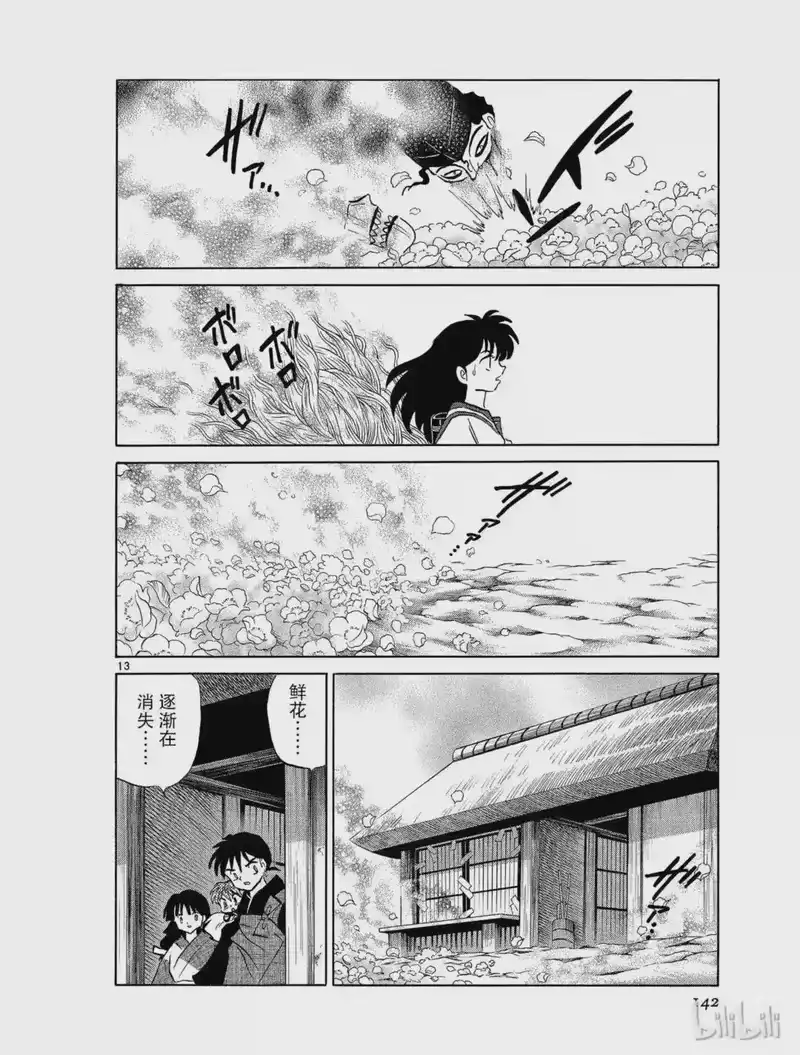 犬夜叉（WIDE版）_h 474 受伤的心 第14页