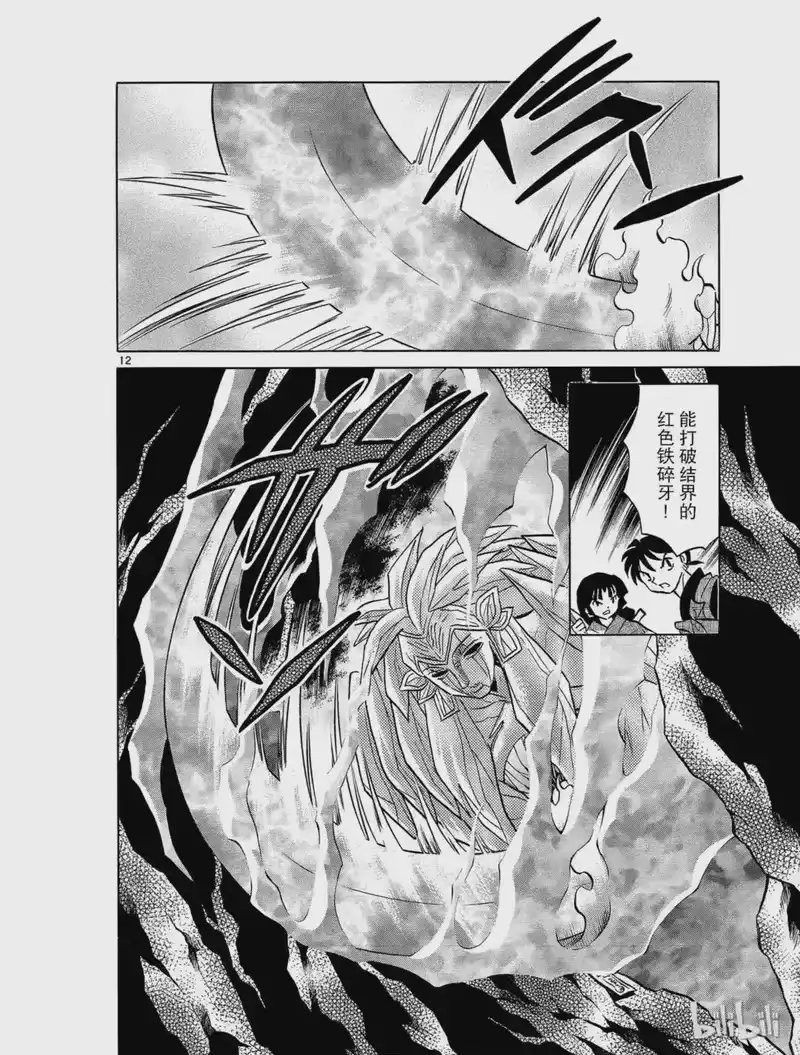 犬夜叉（WIDE版）_h 476 敌人是铁碎牙 第12页