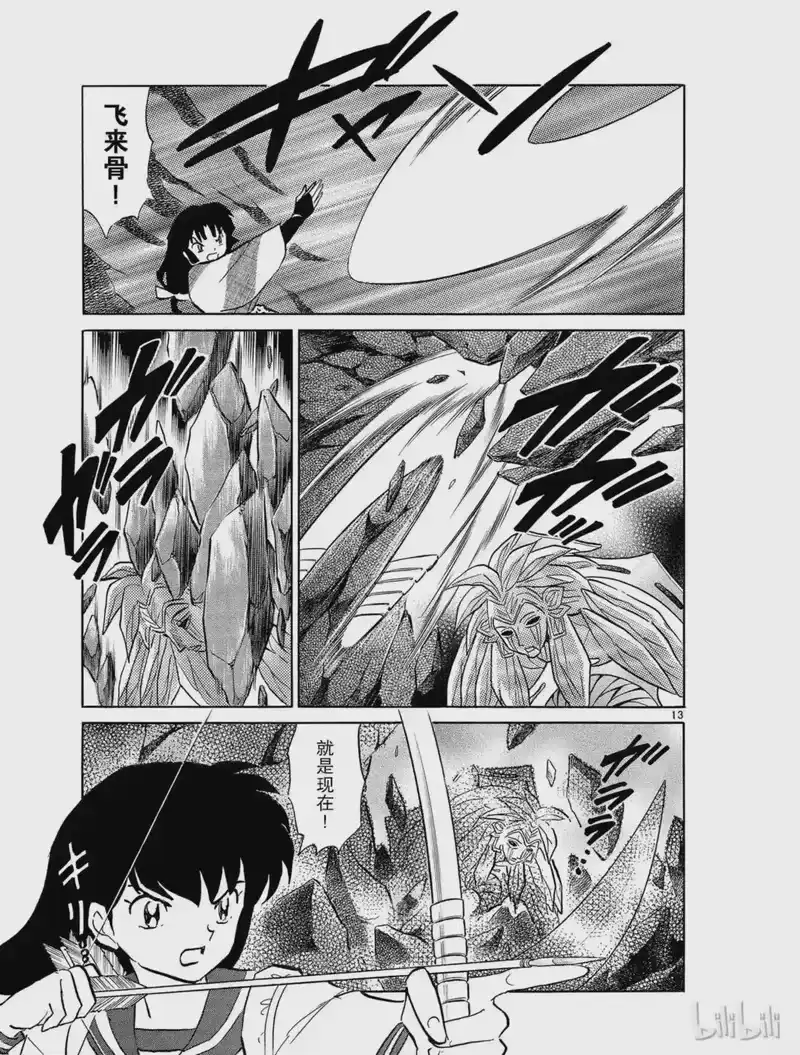 犬夜叉（WIDE版）_h 476 敌人是铁碎牙 第13页
