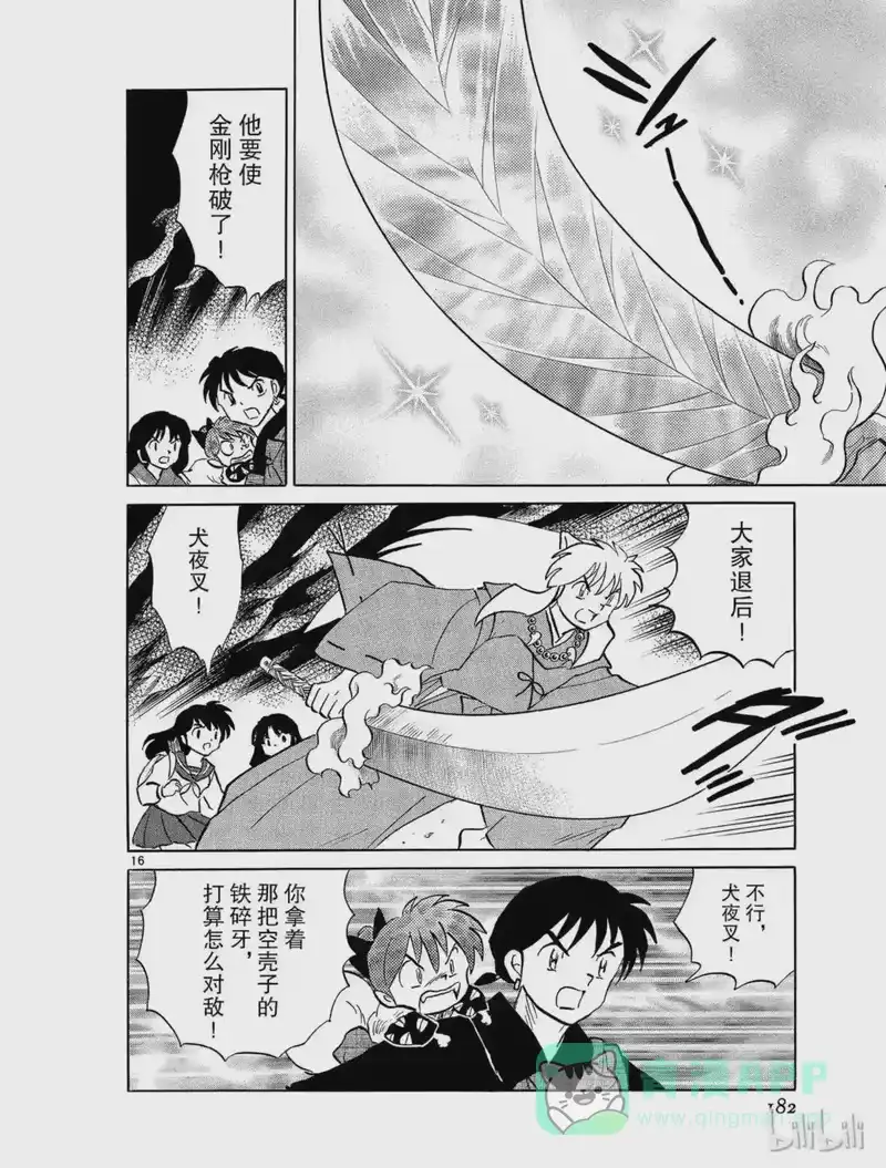 犬夜叉（WIDE版）_h 476 敌人是铁碎牙 第16页