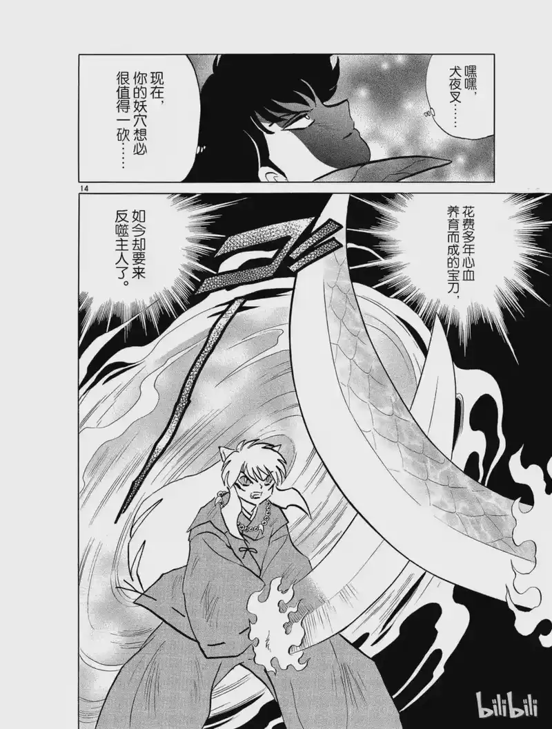 犬夜叉（WIDE版）_h 477 犬夜叉的妖力 第14页