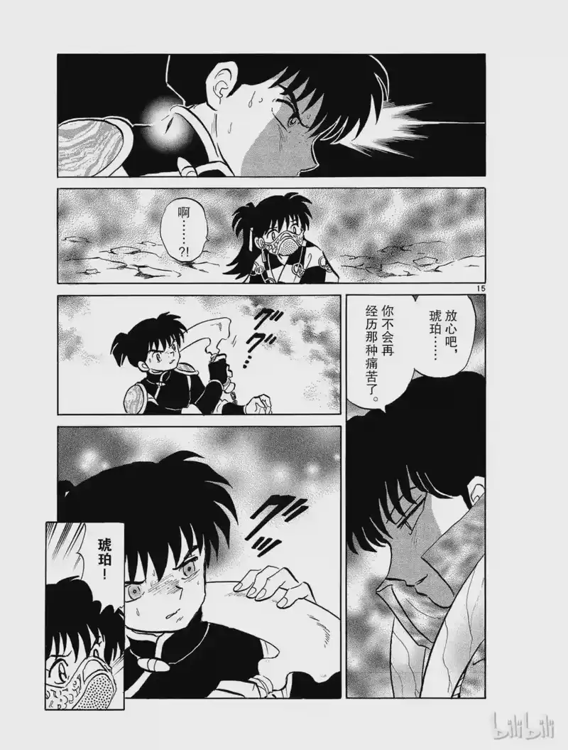 犬夜叉（WIDE版）_h 497 琥珀的脑袋 第15页