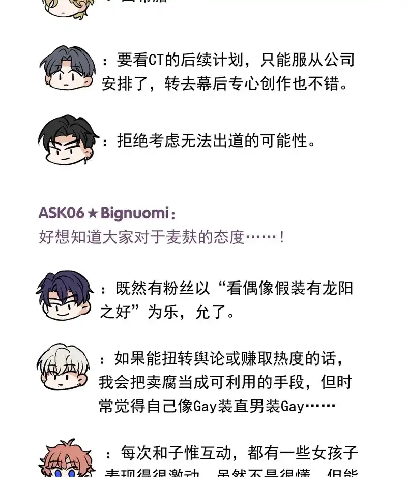 C位成神3 番外12：粉丝问答 第6页