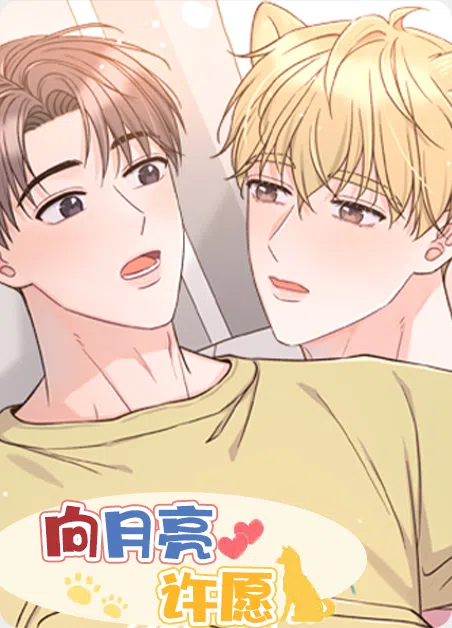 向月亮许愿